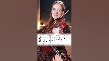 How to Play C Major Scale on the Violin [Beginner Tutorial with Sheet Music]