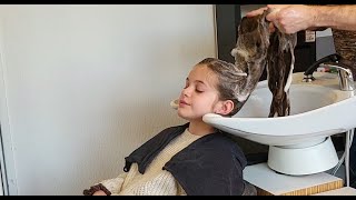 Knee length hair - washing