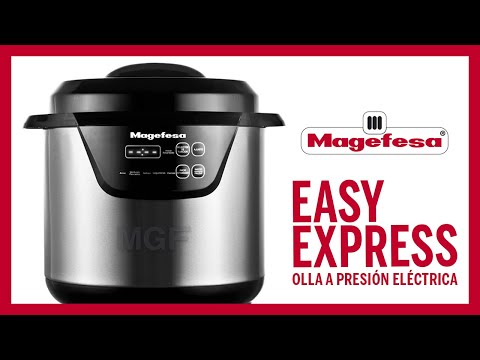 Magefesa Easy Express Olla a Presión Eléctrica Programable 2L 500W + Libro