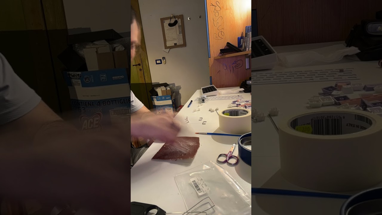 Modding Keyboard Timelapse - Stabilizers