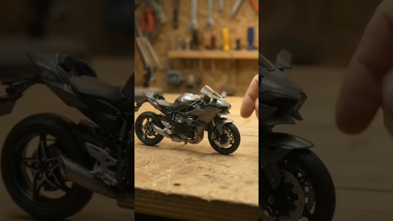 🔥 Tiny Parts. One Insane Machine. 🏍️⚡Watch this Kawasaki Ninja