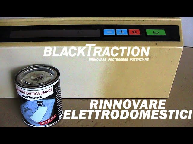 RS - Blacktraction rinnova plastiche con lunga durata effetto sgrassante rs