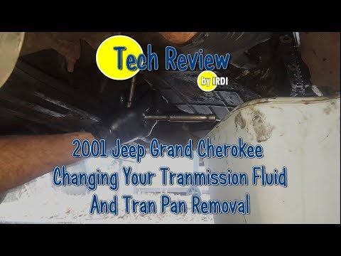 2001 Jeep Grand Cherokee Transmission  Fluid and Filter Change Part 1