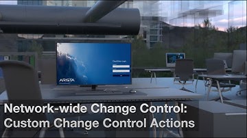 Network-wide Change Control: Custom Change Control Actions