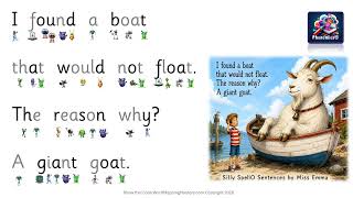 Silly SpellO Sentences Set 2! Bidirectional Word Mapping | Bridging Phonics & Self-Teaching
