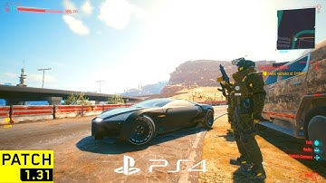 CYBERPUNK 2077 NEW UPDATE 1.31 PATCH - PS4 Slim Gameplay Test & Performance Part 89