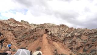 Logan Binggeli Backflip & Crash Slow Motion - Red Bull Rampage 2013