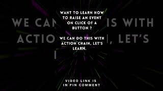 How to raise an event on click of a button in Oracle Visual Builder application? Button Action Chain