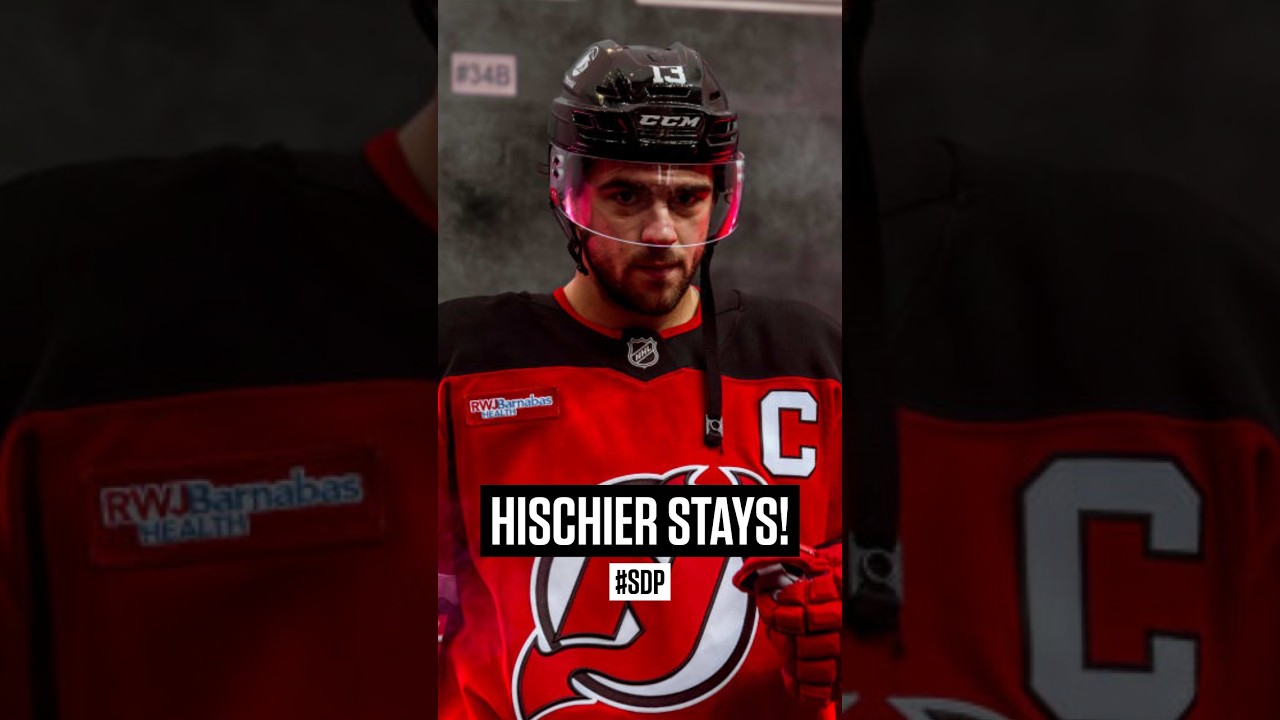 Nico Hischier is staying in Jersey! We like the deal. 👍 #SDP