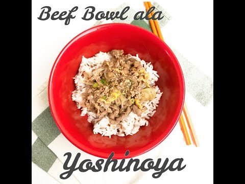 Resep Beef Bowl Yoshinoya Super Gampang Rasa Sama Persis !!