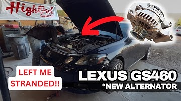 Lexus GS460 *New Alternator