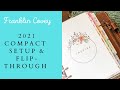 Franklin Covey Planner Compact 2021 Flip Through Set Up