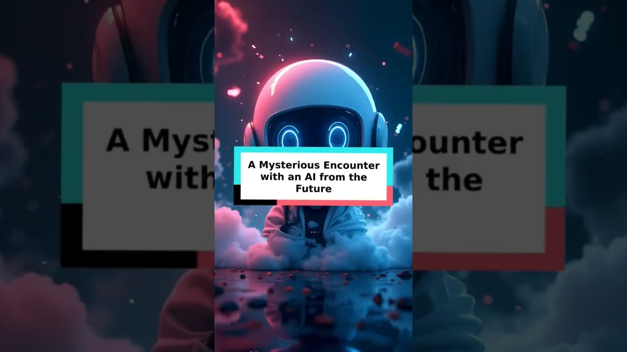 A Mysterious Encounter with an AI from the Future
