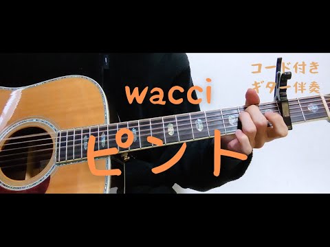 【ギターコード付き】wacci/ピント【アコギ弾いてみた】