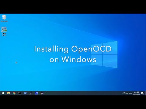 Installing OpenOCD on Windows