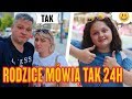 RODZICE MÓWIĄ TAK PRZEZ 24 GODZINY 😍 CZY ŻAŁOWALI TEGO ❓