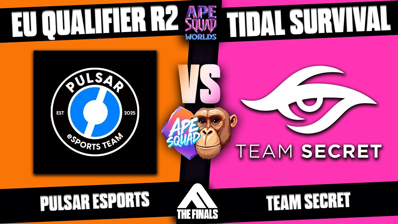 $3200 Ape Squad Worlds: EU Round 2 - Pulsar Esports vs Team Secret - THE FINALS