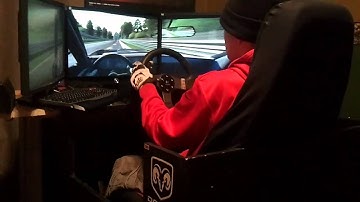 NFS Shift 2 - Dodge Charger - G27 - Eyefinity Gameplay