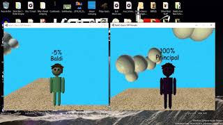 Baldi's Basics Multiplayer Prototype Testing: Player Movement