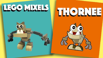 LEGO Mixels - Thornee - Stop Motion Build | Bricks and Clay Play