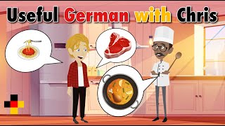 Learn German | Today we want to cook for our guests | Dialog in German with subtitles