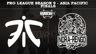 Nora Rengo vs Fnatic - Map2 @Border | Pro League Season 9 - APAC Finals (14.04.2019)