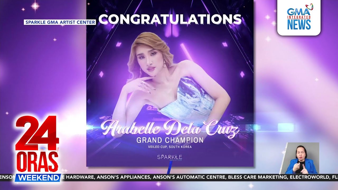Sparkle artist Arabelle Dela Cruz, wagi sa “Veiled Cup Korea” | 24 Oras Weekend