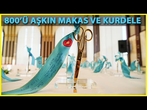 Cumhurbaşkanı Erdoğan'ın 18 Yıllık Makas Koleksiyonu Sergilendi