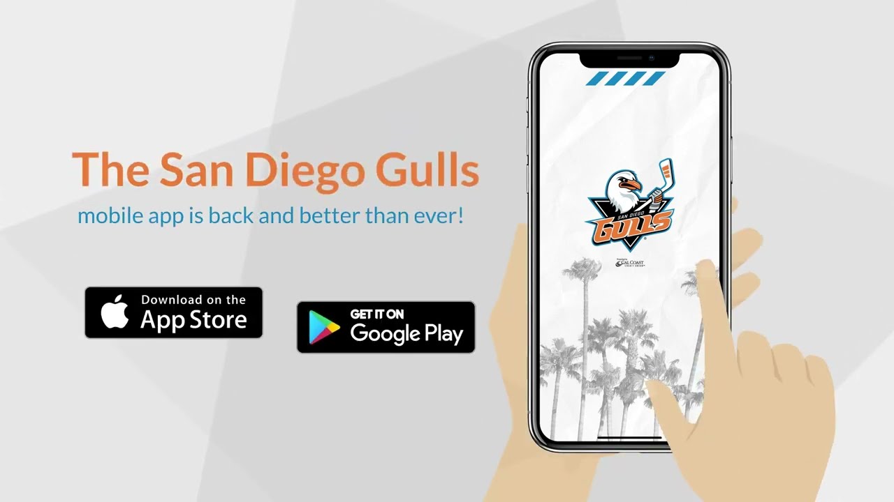 Gulls Mobile App San Diego Gulls