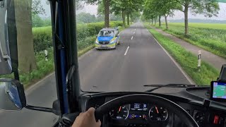 Pov mercedes truck