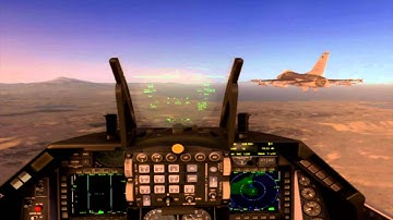F-16 Training Flight - FSX Movie