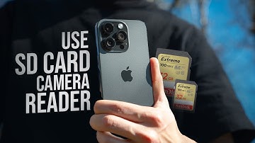 How to Use SD Card Camera Reader for iPhone (tutorial)