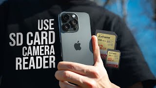 How to Use SD Card Camera Reader for iPhone (tutorial) screenshot 4