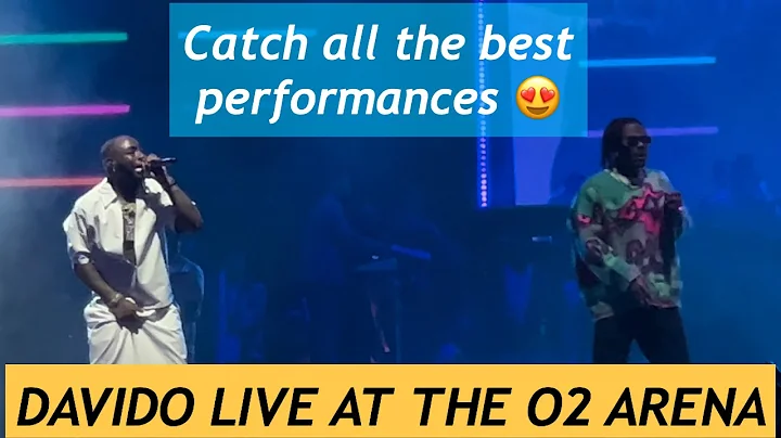 Davido live at the O2 arena in London 2022 | Full Peformance 🤩