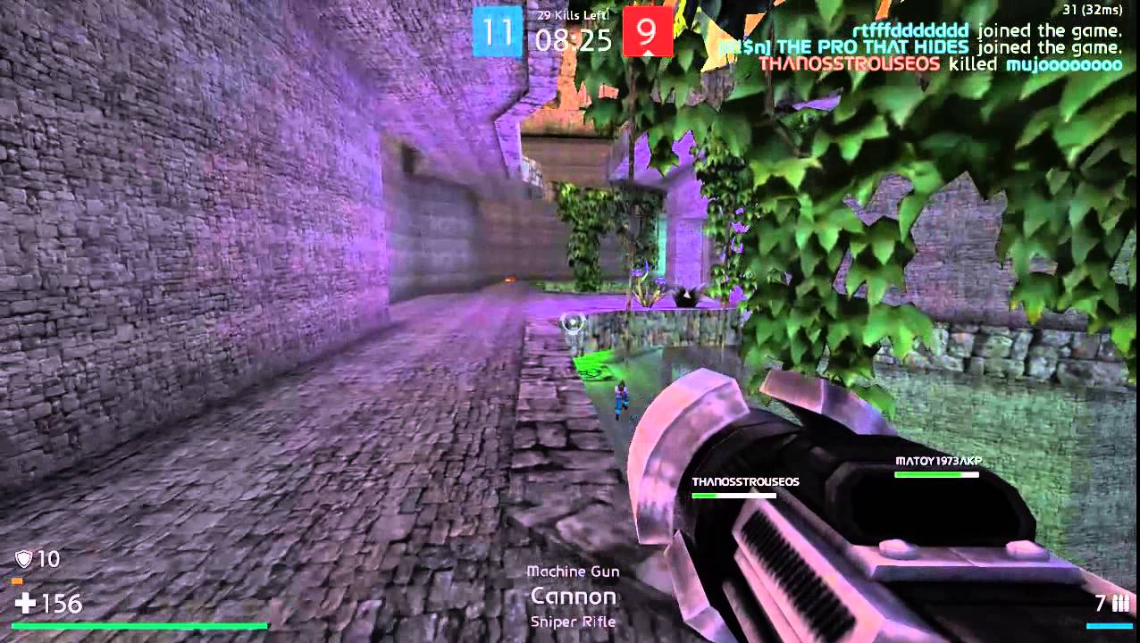 uberstrike:random  game with basic weapons enjoy!!