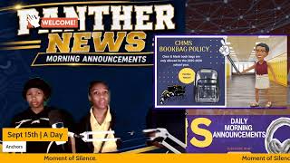Panther News | Sept. 15th  |  A Day