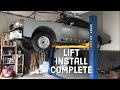 CAR LIFT INSTALL COMPLETE