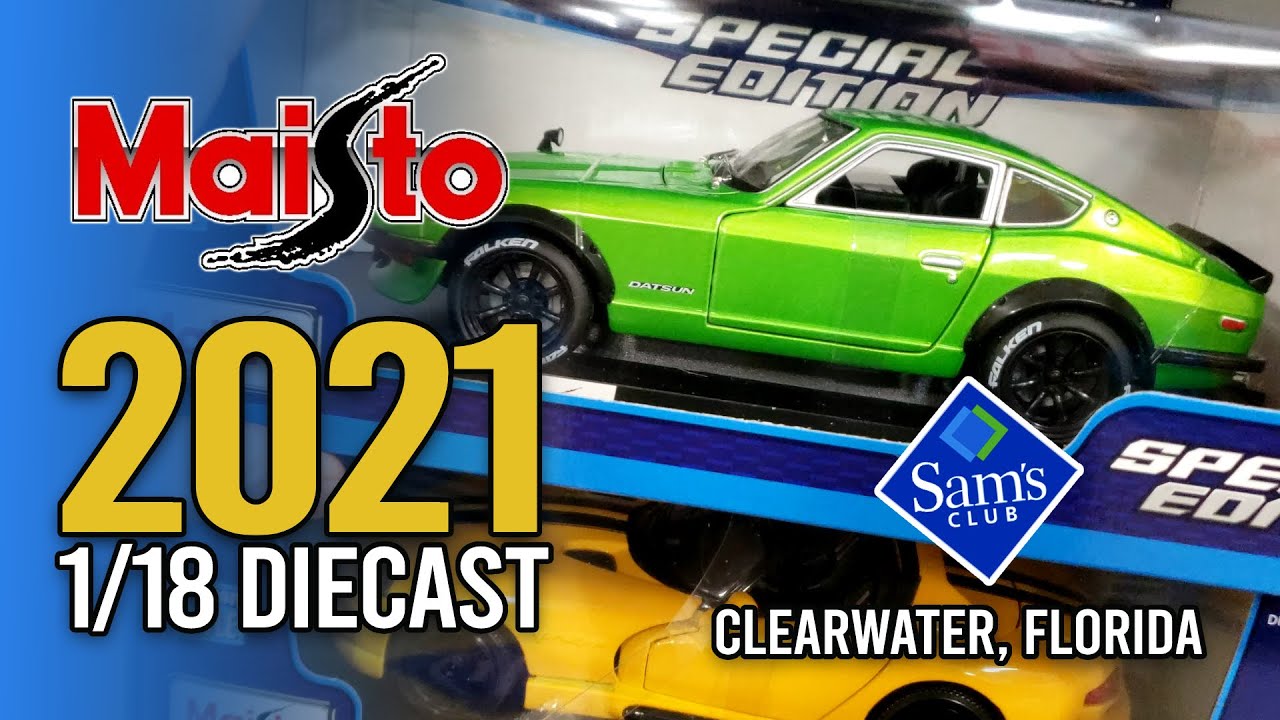 2021 Maisto at Sam's Club CLEARWATER, Florida - YouTube