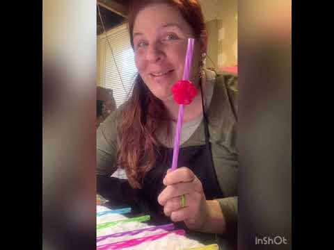 Make Your Own Mickey Straw Toppers - Making it in HER Shop 