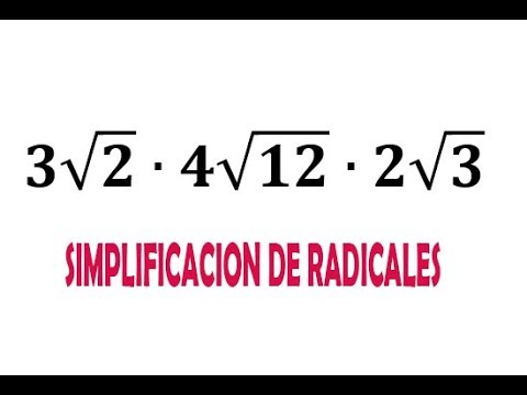 PreUniversitario - Ejer. Simplificar raíz cuadrada dentro de otra raíz👍✍️😬🇧🇴