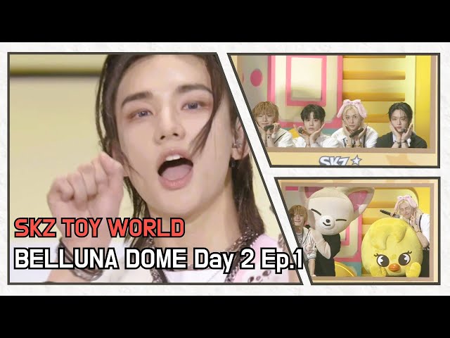 Stray Kids SKZ Toy World Fan Connecting 2024 SKZ TOY WORLD Belluna Dome Day 2 Ep.1/ SKZOO Mission class=