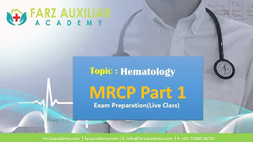 MRCP Part 1 Exam Preparation || Hematology |Farz Academy || Live Classes