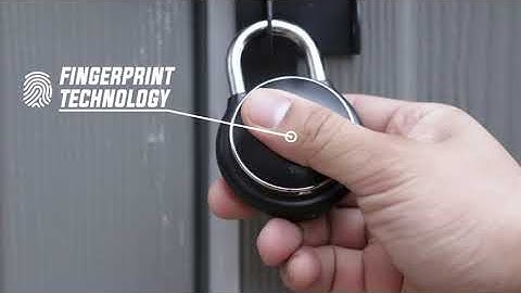 Tapplock one+ Advanced Smart Fingerprint Padlock