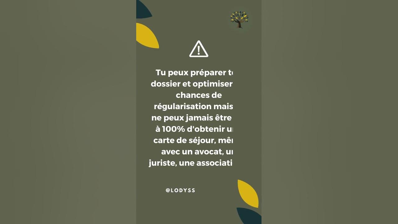 L’admission exceptionnelle au séjour 7 ans de présence en France ! immigration migrant 