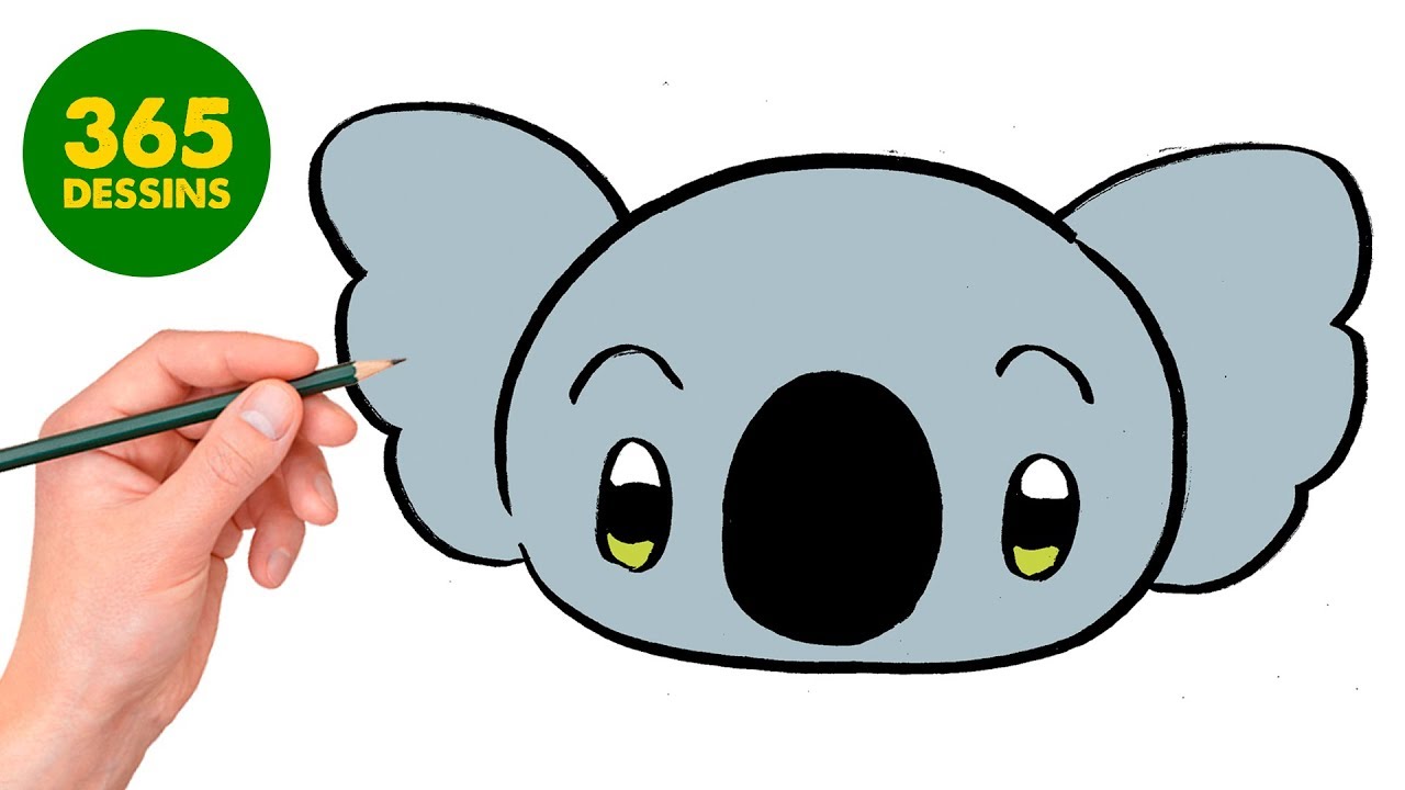 Comment Dessiner Koala Kawaii Kawaii Dessin Facile Etape Par Etape Youtube