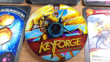 Gamegenic Keyforge Premium Chain Tracker Overview in 60ish Seconds