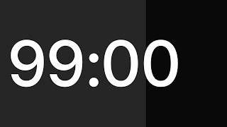 Celebrity ⏱ 99 Minute Timer with Alarm | Temporizador 99 minutos | Cronômetro 99 minutos | 99분 타이머 | ９９分タイマー Net Worth