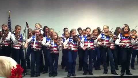 The Junior Jammers playing Charlie Daniela Takes A Train Ri