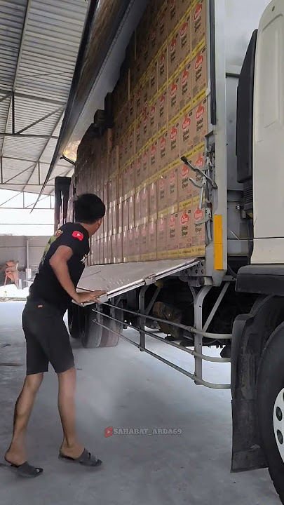 WAKTUNYA BONGKAR GUYS🥰 #shortvideos #shorts #driver_vlog