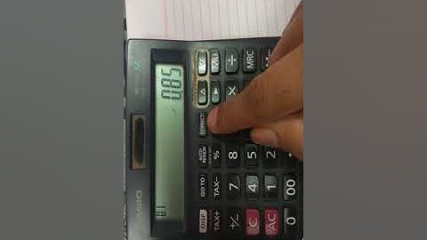 CA FINAL LOG & Anti Log VALUE BY Calculator.. 30 Second Calculation